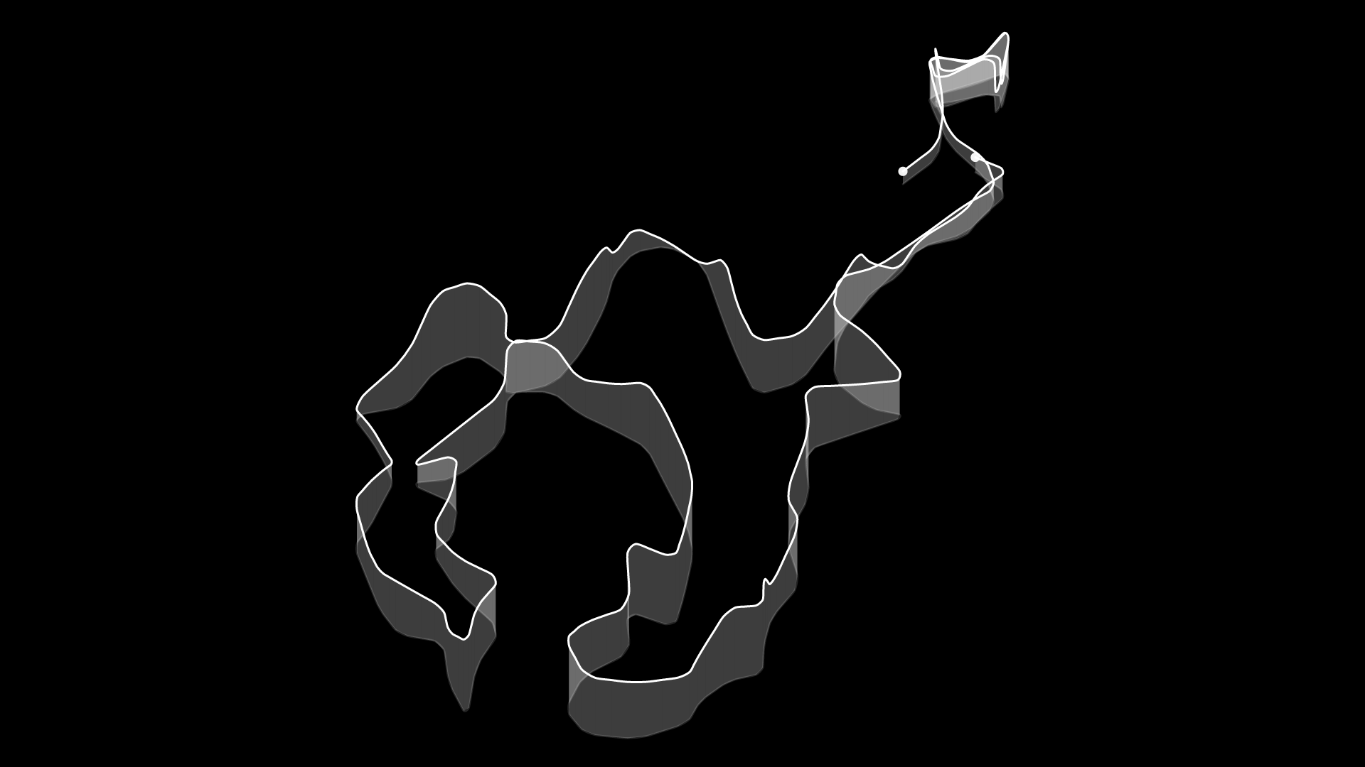 Olympic Road Race — dark background